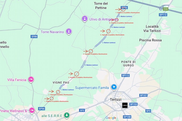 Lavori sulla Molfetta-Ruvo