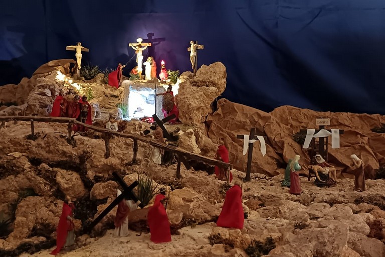 Presepe Pasquale. <span>Foto Teresa Fiore</span>