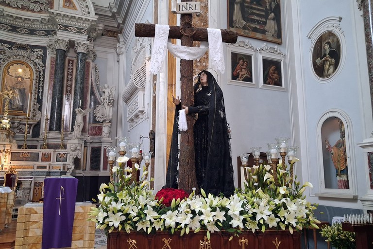 La Desolata nella Chiesa di San Domenico. <span>Foto Mario Paparella </span>
