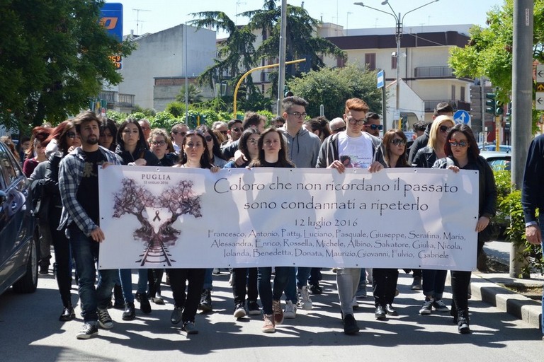 Manifestazione Disastro Ferroviario