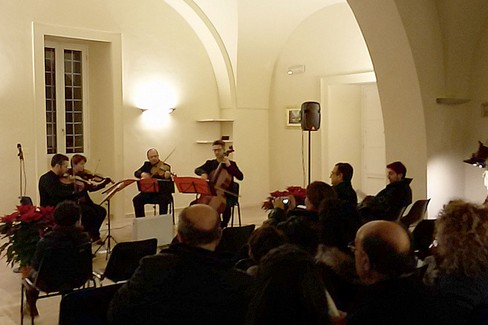 Quartetto d’archi “Amici della Musica”. <span>Foto Teresa Fiore</span>