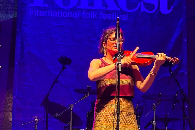 Natalia Abbascià porta Ruvo di Puglia sul podio del Folkest, il festival della musica popolare