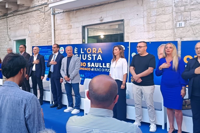 Orazio Saulle si presenta alla città. <span>Foto Teresa Fiore</span>