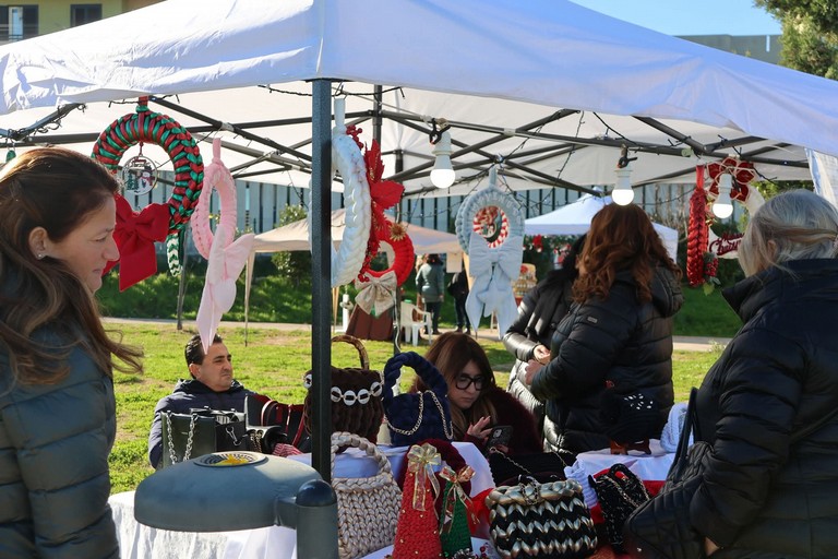 Mercatini in Parco Belvedere. <span>Foto Domenico Amenduni</span>