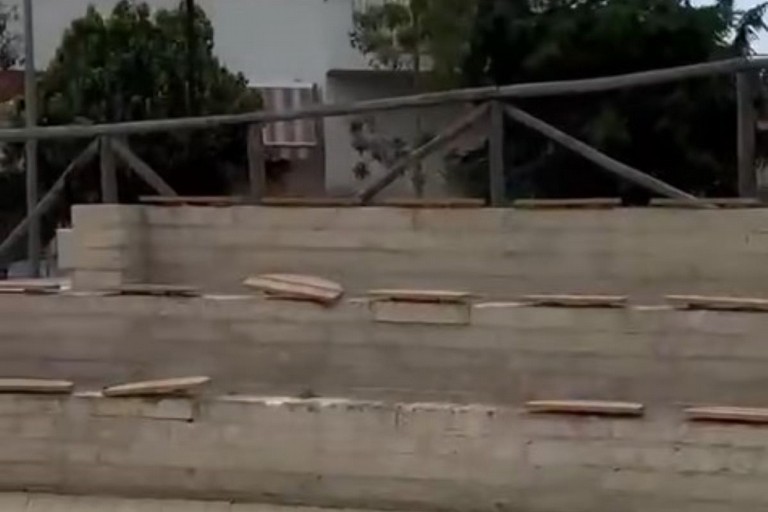 Parco vandalizzato Ruvo