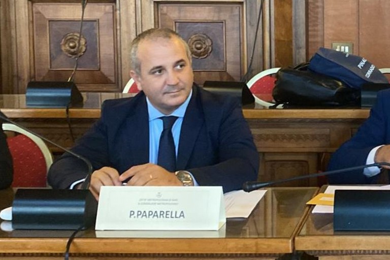 Piero Paparella Consiglio metropolitano Bari