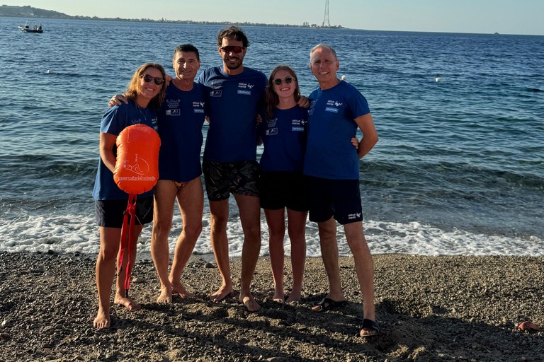Quattro ruvesi e un coratino alla traversata dello Stretto di Messina