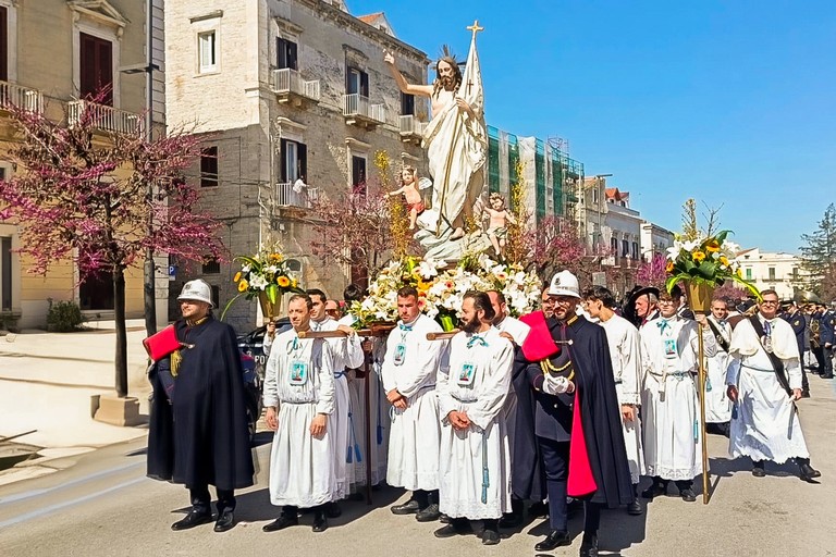 Processione di Gesù Risorto. <span>Foto Teresa Fiore</span>