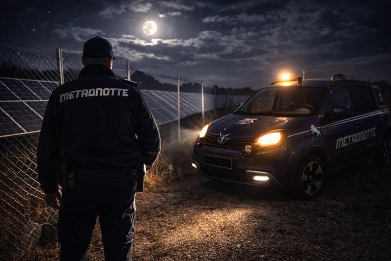 Il furto sventato dalla Metronotte