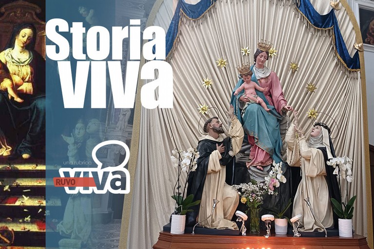 Storia Viva - La Madonna del Rosario a Ruvo, dal dipinto di Alonso de Corduba alla statua di Giuseppe Manzo