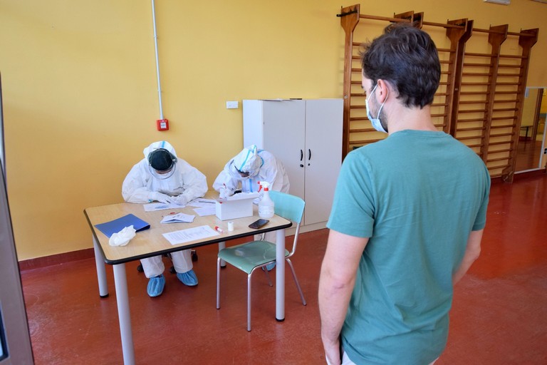 Postazioni per tamponi covid