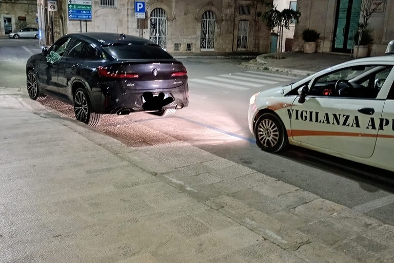 Tentato furto auto