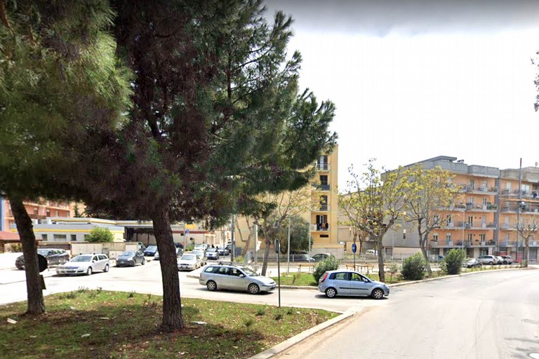 area a verde tra via Scarlatti e via Corato