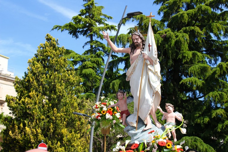 Processione di Gesù Risorto. <span>Foto Teresa Fiore</span>