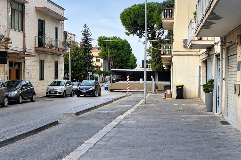Pista ciclabile di via Alberto Mario