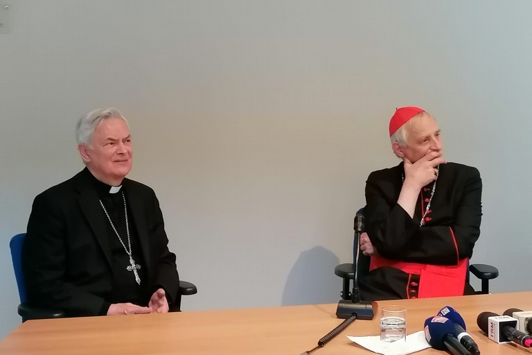 Il vescovo Cornacchia con il cardinale Zuppi